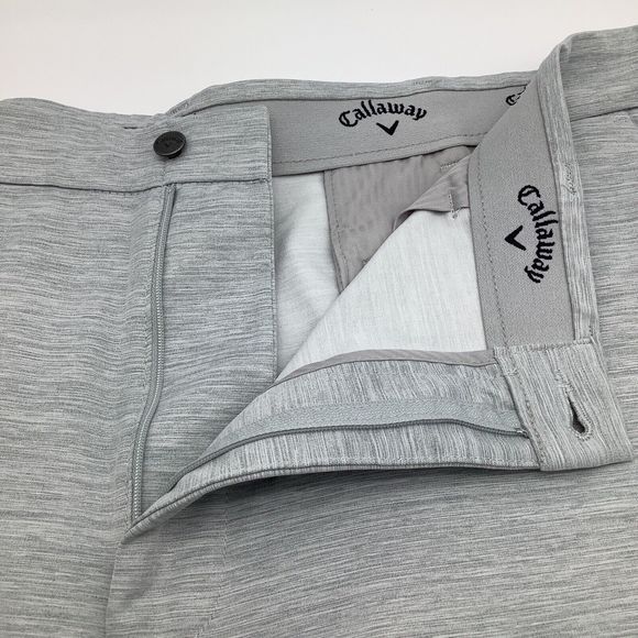 Callaway Mens Opti Dri Stretch Golf Shorts Gray Size 40 (Actual Size 42) NWT - Picture 4 of 8